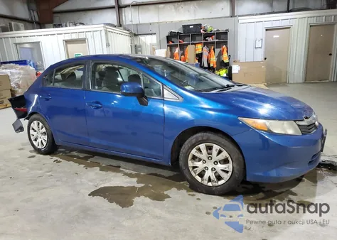 2012 Honda Civic Lx из США, поврежденный, VIN 19XFB2F57CE341345